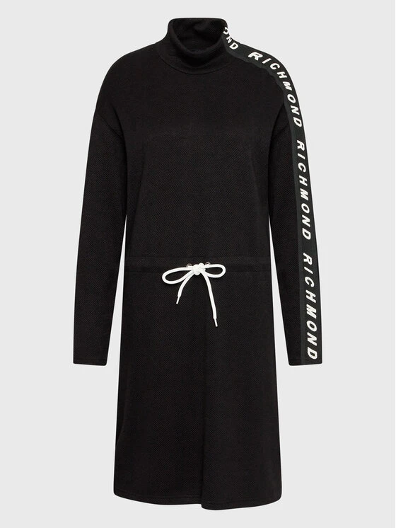 John Richmond Vestito Di Maglia UWA22087VE Nero Regular Fit 5 John Richmond Vestito Di Maglia UWA22087VE Nero Regular Fit - immagine 5