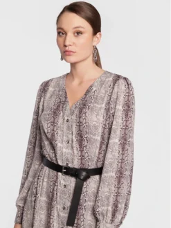 Joseph Ribkoff Vestito Chemisier 223155 Beige Relaxed Fit -Offerta economica Guess || Calvin Klein Jeans || Vero Moda joseph ribkoff vestito chemisier 223155 beige relaxed fit 3