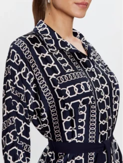 Joseph Ribkoff Vestito Chemisier 231288 Blu Scuro Regular Fit -Offerta economica Guess || Calvin Klein Jeans || Vero Moda joseph ribkoff vestito chemisier 231288 blu scuro regular fit 3