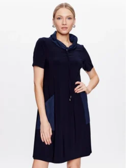 Joseph Ribkoff Vestito Da Giorno 231141 Blu Scuro Regular Fit