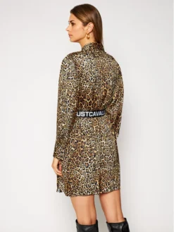 JUST CAVALLI Vestito Chemisier S02CT1060 Marrone Regular Fit -Offerta economica Guess || Calvin Klein Jeans || Vero Moda just cavalli vestito chemisier s02ct1060 marrone regular fit 2