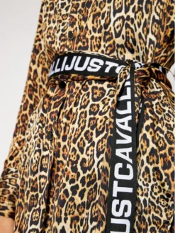 JUST CAVALLI Vestito Chemisier S02CT1060 Marrone Regular Fit -Offerta economica Guess || Calvin Klein Jeans || Vero Moda just cavalli vestito chemisier s02ct1060 marrone regular fit 3