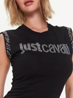 JUST CAVALLI Vestito Da Giorno 74PBOE01 Nero Slim Fit -Offerta economica Guess || Calvin Klein Jeans || Vero Moda just cavalli vestito da giorno 74pboe01 nero slim fit 4