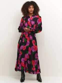 Kaffe Vestito Chemisier Florina 10506764 Multicolore Regular Fit