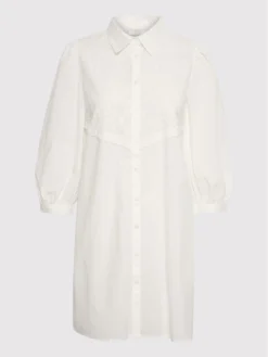 Kaffe Vestito Chemisier Nalia 10506676 Bianco Regular Fit