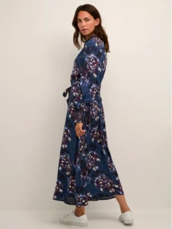 Kaffe Vestito Chemisier Ninna 10507089 Blu Scuro A-Line Fit -Offerta economica Guess || Calvin Klein Jeans || Vero Moda kaffe vestito chemisier ninna 10507089 blu scuro a line fit 2