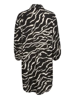 Kaffe Vestito Chemisier Somia 10507260 Nero Loose Fit -Offerta economica Guess || Calvin Klein Jeans || Vero Moda kaffe vestito chemisier somia 10507260 nero loose fit 5