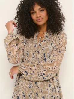 Kaffe Vestito Da Giorno Sunda 10507106 Marrone Regular Fit -Offerta economica Guess || Calvin Klein Jeans || Vero Moda kaffe vestito da giorno sunda 10507106 marrone regular fit 3