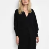 Kaffe Vestito Di Maglia Wendy 10506869 Nero Relaxed Fit