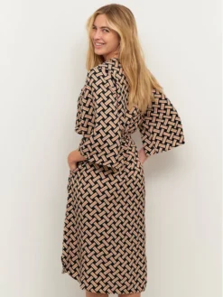 Kaffe Vestito Estivo Quin 10507251 Arancione Loose Fit -Offerta economica Guess || Calvin Klein Jeans || Vero Moda kaffe vestito estivo quin 10507251 arancione loose fit 2