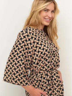 Kaffe Vestito Estivo Quin 10507251 Arancione Loose Fit -Offerta economica Guess || Calvin Klein Jeans || Vero Moda kaffe vestito estivo quin 10507251 arancione loose fit 3