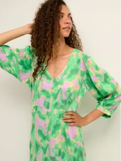 Vestito Estivo Honey 10104259 Verde Feminine Fit -Offerta economica Guess || Calvin Klein Jeans || Vero Moda karen by simonsen vestito estivo honey 10104259 verde feminine fit 3