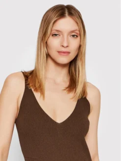 Vestito Di Maglia 3M7431 Marrone Slim Fit -Offerta economica Guess || Calvin Klein Jeans || Vero Moda kontatto vestito di maglia 3m7431 marrone slim fit 3