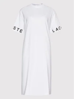 Lacoste Vestito Da Giorno EF0107 Bianco Relaxed Fit -Offerta economica Guess || Calvin Klein Jeans || Vero Moda lacoste vestito da giorno ef0107 bianco relaxed fit 4