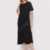 Lacoste Vestito Da Giorno EF0206 Nero Regular Fit