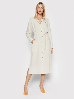 Lee Vestito Chemisier Essential L50MUANQ Beige Regular Fit