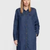 Lee Vestito Chemisier L50DCLDK 112321265 Blu Scuro Regular Fit