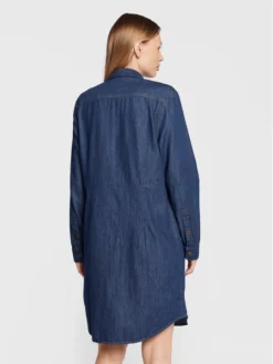 Lee Vestito Chemisier L50DCLDK 112321265 Blu Scuro Regular Fit -Offerta economica Guess || Calvin Klein Jeans || Vero Moda lee vestito chemisier l50dcldk 112321265 blu scuro regular fit 2