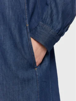 Lee Vestito Chemisier L50DCLDK 112321265 Blu Scuro Regular Fit -Offerta economica Guess || Calvin Klein Jeans || Vero Moda lee vestito chemisier l50dcldk 112321265 blu scuro regular fit 3