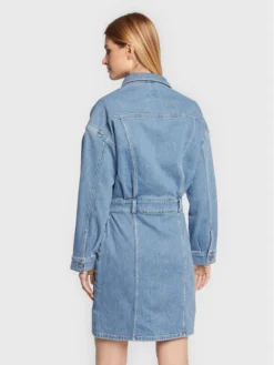 Lee Vestito Di Jeans Button Down L50XBTZC 112322246 Blu Regular Fit -Offerta economica Guess || Calvin Klein Jeans || Vero Moda lee vestito di jeans button down l50xbtzc 112322246 blu regular fit 2