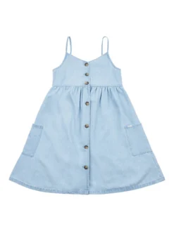 Lee Vestito Estivo Strap Aline LEG5108 Blu