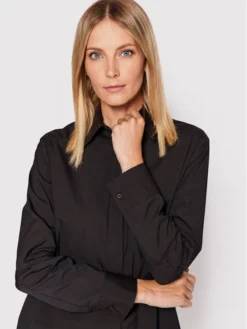 Vestito Chemisier F2WK18 Nero Regular Fit -Offerta economica Guess || Calvin Klein Jeans || Vero Moda liviana conti vestito chemisier f2wk18 nero regular fit 3