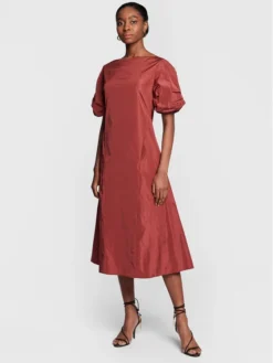 Vestito Da Giorno F3SY22 Rosso Regular Fit