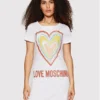 LOVE MOSCHINO Vestito Da Giorno W592918M 3876 Bianco Regular Fit