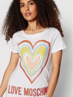 LOVE MOSCHINO Vestito Da Giorno W592918M 3876 Bianco Regular Fit -Offerta economica Guess || Calvin Klein Jeans || Vero Moda love moschino vestito da giorno w592918m 3876 bianco regular fit 3