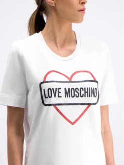 LOVE MOSCHINO Vestito Da Giorno W5A0206E 2017 Bianco Regular Fit -Offerta economica Guess || Calvin Klein Jeans || Vero Moda love moschino vestito da giorno w5a0206e2017 regular fit 2 4
