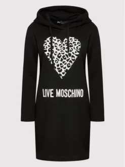 LOVE MOSCHINO Vestito Di Maglia W5B1905M 4055 Nero Regular Fit 9 LOVE MOSCHINO Vestito Di Maglia W5B1905M 4055 Nero Regular Fit -Offerta economica Guess || Calvin Klein Jeans || Vero Moda love moschino vestito di maglia w5b1905m 4055 nero regular fit 4