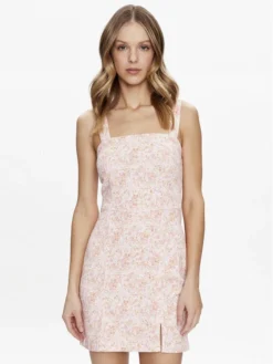 LTB Vestito Estivo Molika 61049 15382 Rosa Slim Fit