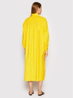 LUISA SPAGNOLI Vestito Chemisier Paratia 538915 Giallo Loose Fit -Offerta economica Guess || Calvin Klein Jeans || Vero Moda luisa spagnoli vestito chemisier paratia 538915 giallo loose fit 2