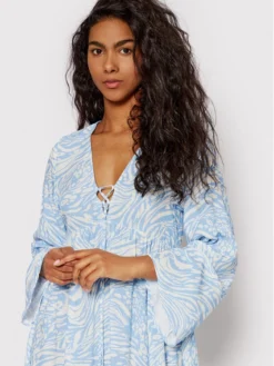 Maaji Vestito Estivo 1834CTU001 Blu Relaxed Fit -Offerta economica Guess || Calvin Klein Jeans || Vero Moda maaji vestito estivo 1834ctu001 blu relaxed fit 3