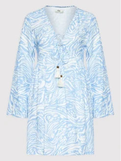 Maaji Vestito Estivo 1834CTU001 Blu Relaxed Fit -Offerta economica Guess || Calvin Klein Jeans || Vero Moda maaji vestito estivo 1834ctu001 blu relaxed fit 4