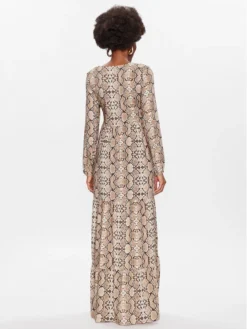 Maaji Vestito Estivo 1928CLD601 Beige Regular Fit -Offerta economica Guess || Calvin Klein Jeans || Vero Moda maaji vestito estivo 1928cld601 beige regular fit 2