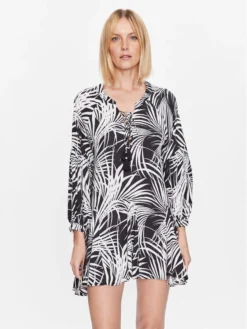 Maaji Vestito Estivo 1980CTU601 Nero Relaxed Fit