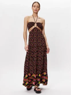 Maaji Vestito Estivo 2006CLD001 Nero Regular Fit