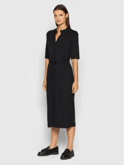 Marc O'Polo Vestito Chemisier 107 2052 59107 Nero Regular Fit