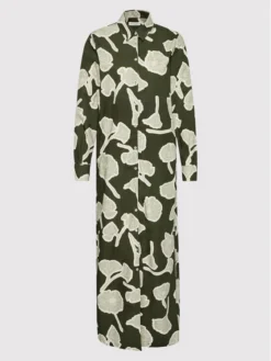 Marc O'Polo Vestito Chemisier 203 0849 21377 Verde Regular Fit -Offerta economica Guess || Calvin Klein Jeans || Vero Moda marc opolo vestito chemisier 203 0849 21377 verde regular fit 4