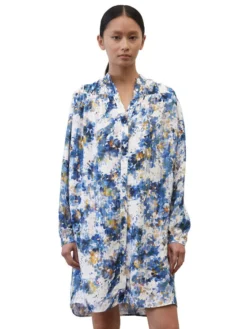Marc O'Polo Vestito Chemisier 302098321059 Multicolore Regular Fit