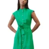 Marc O'Polo Vestito Chemisier 303105121415 Verde Regular Fit