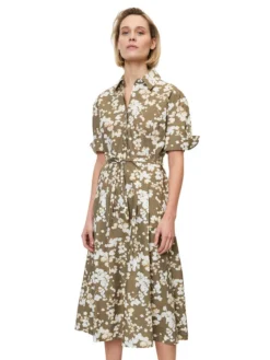 Marc O'Polo Vestito Chemisier 303118221185 Multicolore Regular Fit