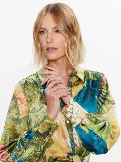 Vestito Chemisier Sanctuary 3GGK86 7099Z Verde Regular Fit -Offerta economica Guess || Calvin Klein Jeans || Vero Moda marciano guess vestito chemisier sanctuary 3ggk86 7099z verde regular fit 3