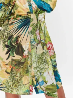 Vestito Chemisier Sanctuary 3GGK86 7099Z Verde Regular Fit -Offerta economica Guess || Calvin Klein Jeans || Vero Moda marciano guess vestito chemisier sanctuary 3ggk86 7099z verde regular fit 4