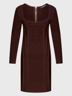 Vestito Di Maglia 2BGK08 5036Z Marrone Slim Fit -Offerta economica Guess || Calvin Klein Jeans || Vero Moda marciano guess vestito di maglia 2bgk08 5036z marrone slim fit 4