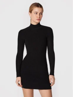 Vestito Di Maglia 2BGK66 5036Z Nero Slim Fit