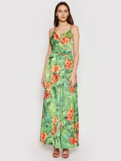 Vestito Estivo 1GG768 9533Z Verde Regular Fit