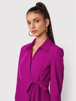 Vestito Chemisier 22IB313/41CL Viola Regular Fit -Offerta economica Guess || Calvin Klein Jeans || Vero Moda maryley vestito chemisier 22ib313 41cl viola regular fit 3