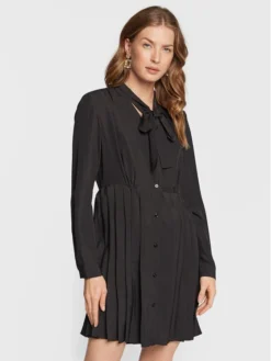 MAX & Co. Vestito Chemisier Liana 72240122 Nero Regular Fit